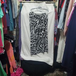 Wrap Around Zebra Print Skirt