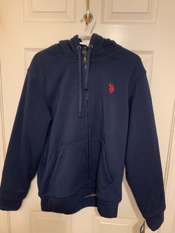 New U.S. Polo ASSN. Knit Hoodie Men Small 