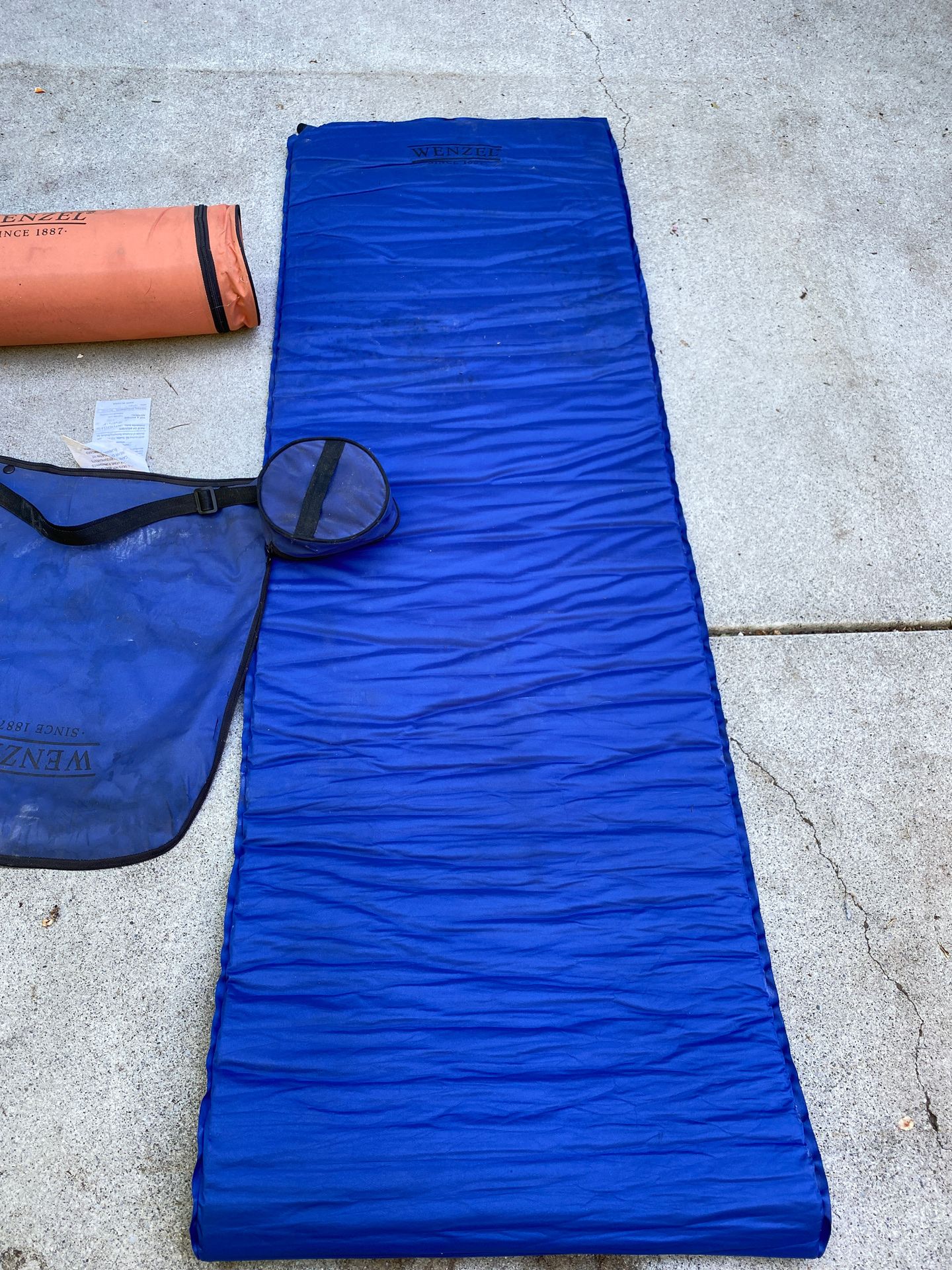 wenzel polyurethane foam sleeping bag