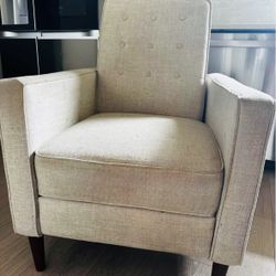 Beige Recliner Chair 
