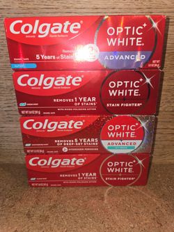 Colgate Optic White Toothpaste Bundle