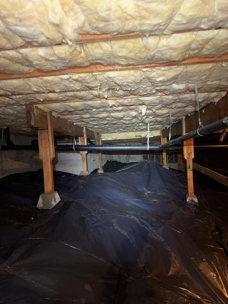 Insulation Retro Spray Foam Crwalspace Atico