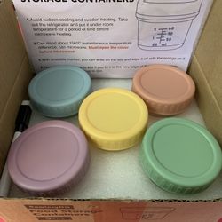 Glass Baby Food Jars 