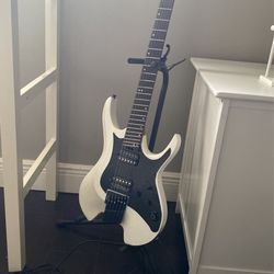 Headless Electric Guitar Built in Multi Fx with Looper and Gig Bag -  (Fanned fret) Guittara Electrica Free