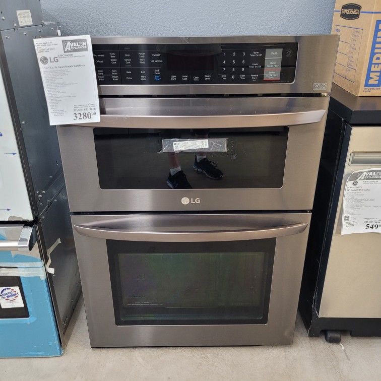 *New*LG Dark Stainless Oven Microwave Combo 