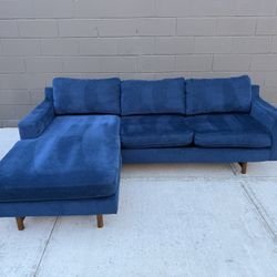 West Elm Eddy L-Sectional Reversible 90”🛋️(FREE DELIVERY)🚚