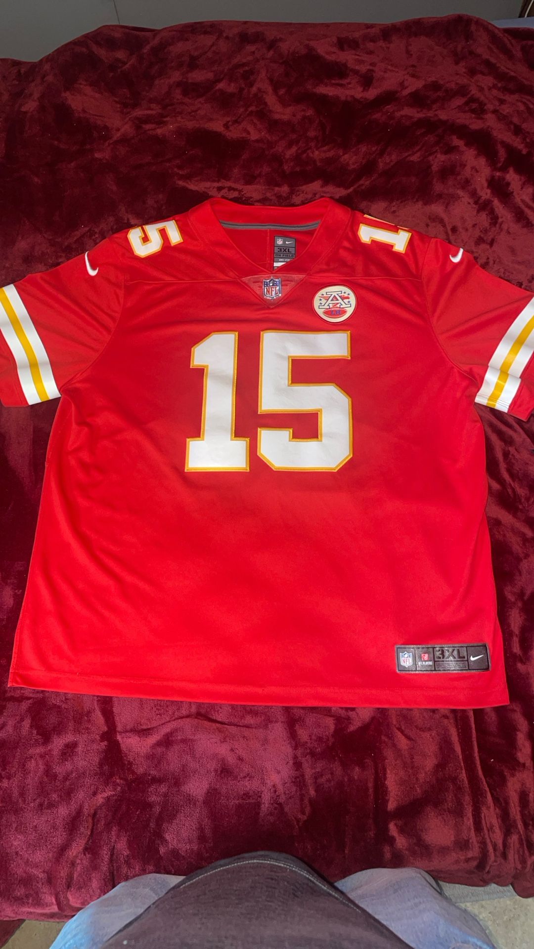 NIKE NFL KANSAS CITY CHIEFS PATRICK MAHOMES JERSEY