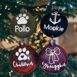 Customize Christmas Ornaments 