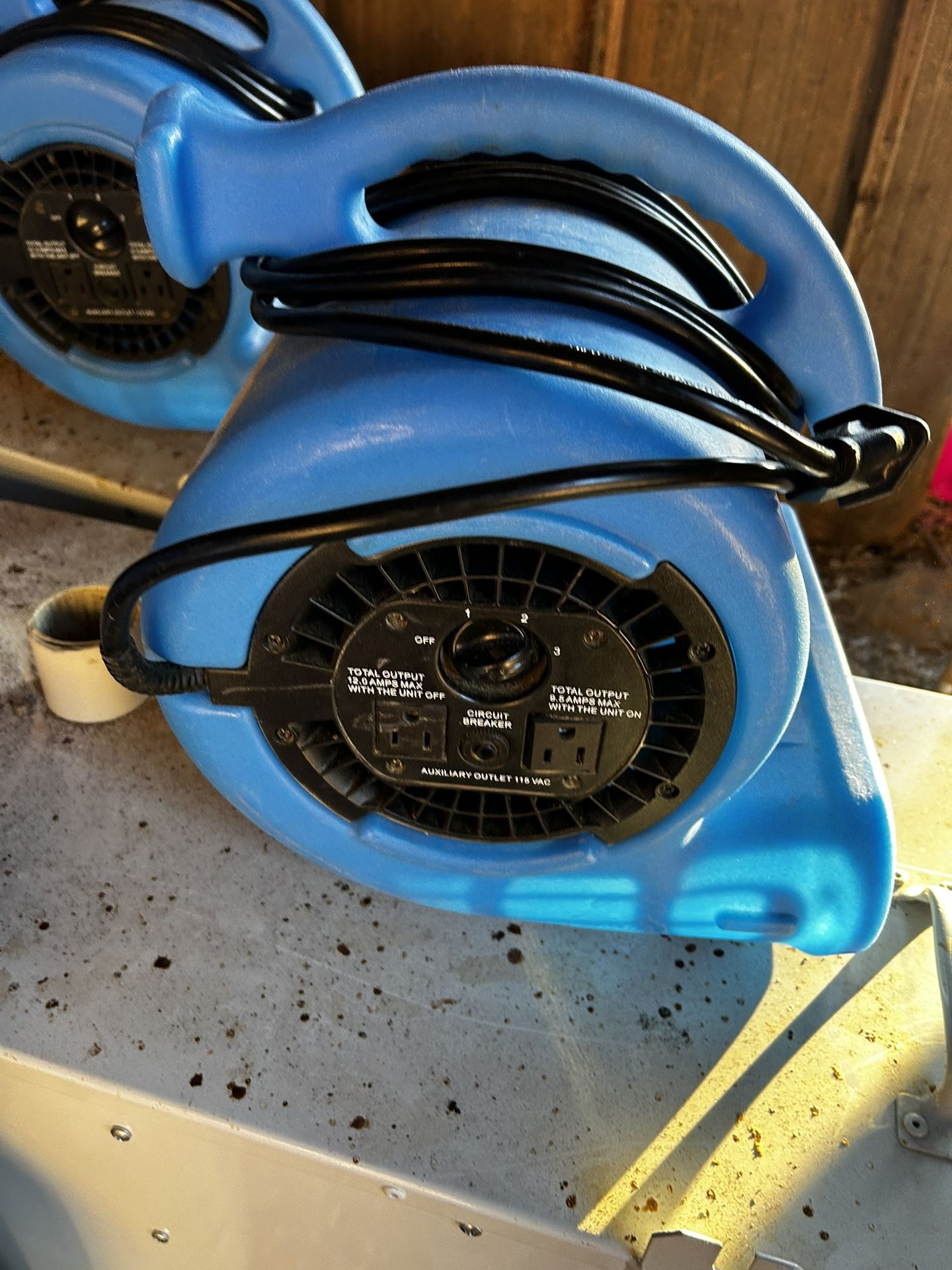 Fan. Floor Fan. Water Restoration.
