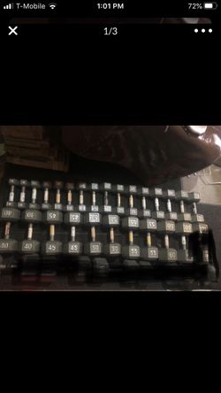 Cast iron dumbbell bundle 5-60