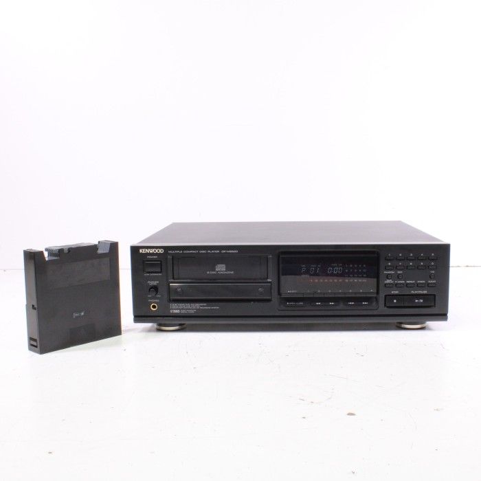 Kenwood DP-M6620 6-Disc CD Changer Auto-Loading Carousel (1990)