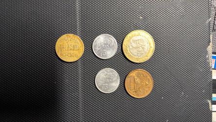 Monedas mexicanas