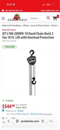 Hand chain hoist