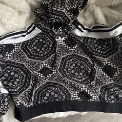 Adidas Crop Top Hoodie 