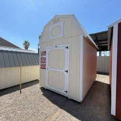 Lofted Storage Shed- 8x12