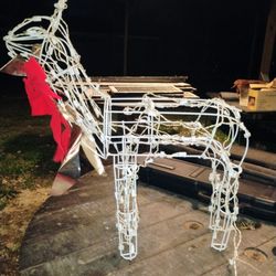 Not Working Xmas Deer Decorations 