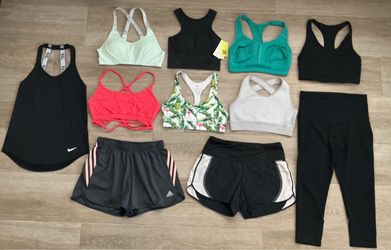 SMALL Women's Activewear Shorts Sports Bra Tank Leggings Yoga Pants  Nike Adidas Athleta Zella All in Motion 2XU Forever 21 Love Forever