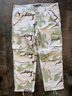 FTP x Fuct Camo Cargo Pants Size XL