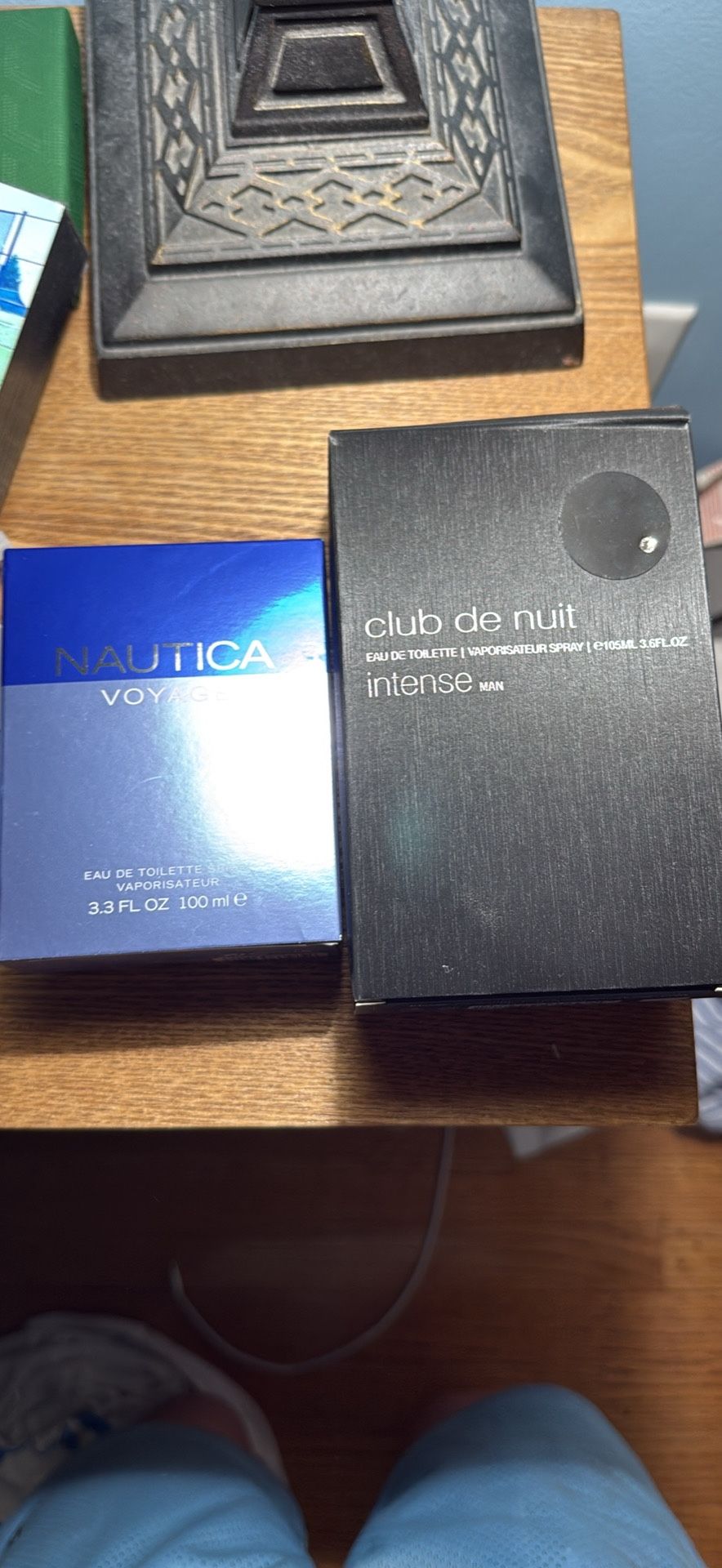 nautica voyage and club de nuit both barely used with box