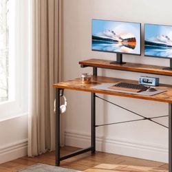 Desk, Matching File Cabinet, Side Table (cash Only)