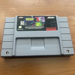 NOT WORKING Spawn Super Nintendo Entertainment System SNES Cart Only FOR PARTS
