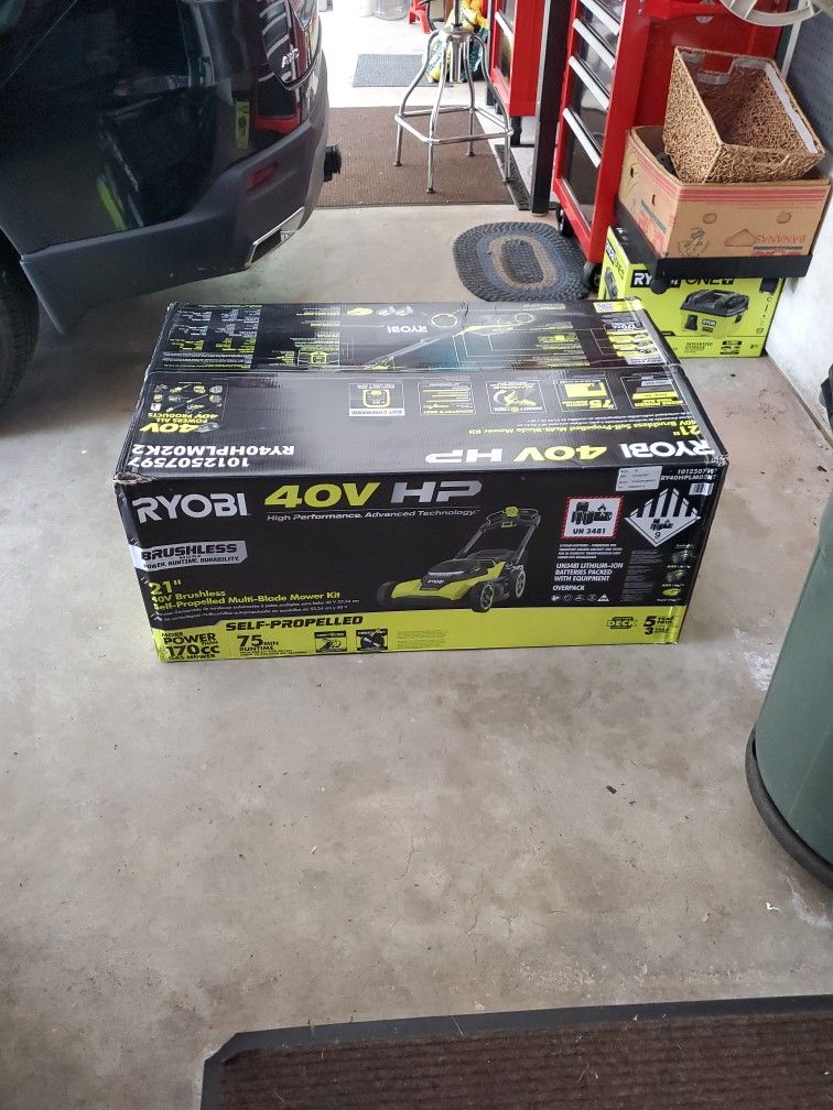 Ryobi Battery Lawn Mower