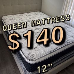 Queen Size Pillow Top Mattress Only