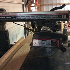 10” Radial Arm Saw