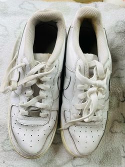 Nike Unisex Air Force 1 Low GS Sneakers Youth Size 6.5Y White 314192-117 Classic
