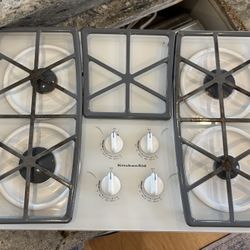 Kitchen Aid 30” Gas Cooktop