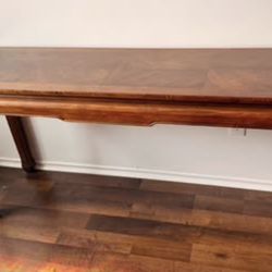 Elegant Asian-Inspired Console / Entry Table – 56” Long