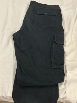 Black Cargo Pants 36x30