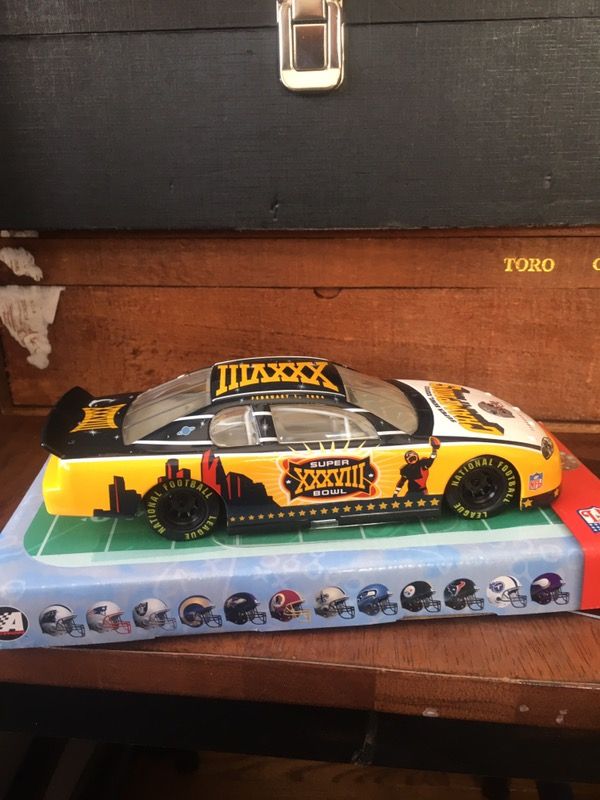 SUPER BOWL 38 CARS (3) STILL IN BOXES