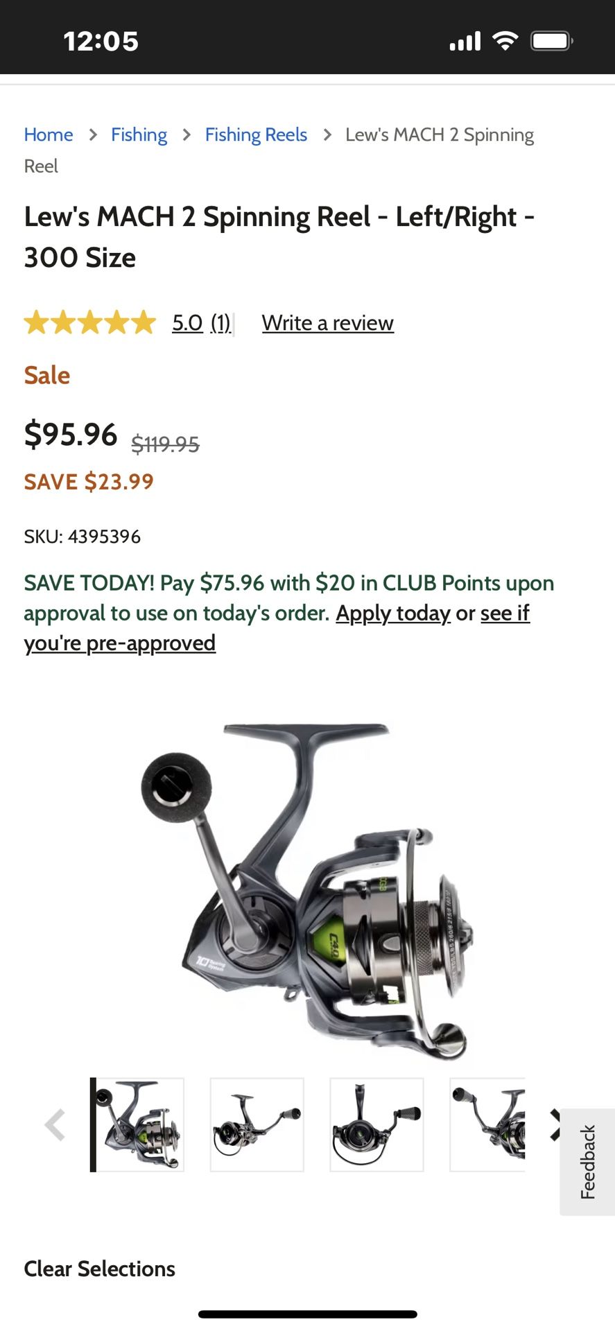 Lew’s Mach 2 Mh2300g3