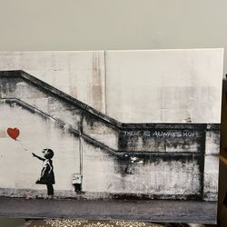 Banksy Art Canvas