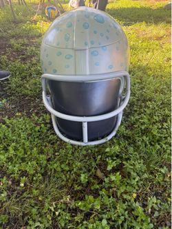 1970s vintage Oversized Football Helmet Cooler