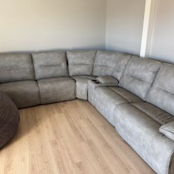 Grey Sectional Couch