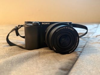 Sony Alpha 6100 with 16-50 mm OSS II Lens