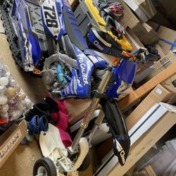 2018 Yamaha Yz450 Yz450f Camso Snowbike Kit Full Setup