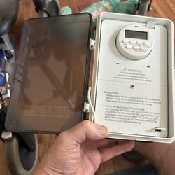 SURAIELEC Pool Timer  7-Day Programmable  Digital Box Timer Switch 40 AMP, 2HP