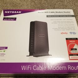 Netgear N600 WiFi Cable Modem Router