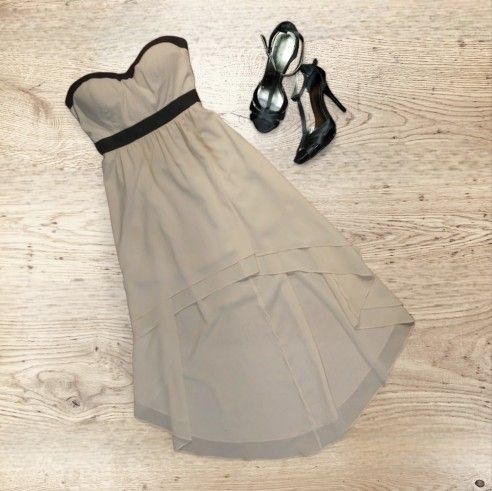 Strapless High-low Dress Size M