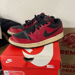 Air Jordan Lows Red/Black