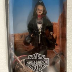 VTG NRFB New 1998 COLLECTOR EDITION HARLEY-DAVIDSON BARBIE DOLL By MATTEL #22256