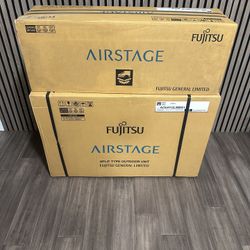 Brand new Fujitsu 12LMAS1 12,000 BTU 23.0 SEER Heat Pump & Air Conditioner Ductless Mini Split ASUG12LMAS