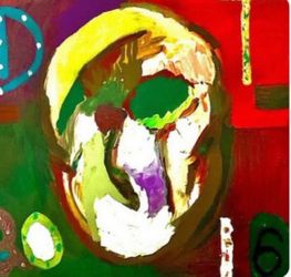 Donald Trump  !!!!The Only Hand Painted Ex President Donald J Trump Campaign Picture Of 2016 And A Original Song I Will Sign Over Copyright