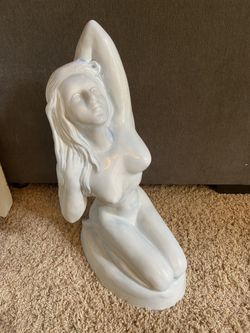 22” porcelain statue