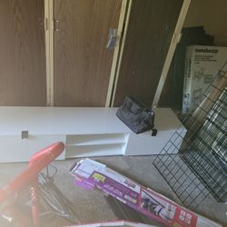 Good Condition White Enterainment System. New But Has Sat In A Shed