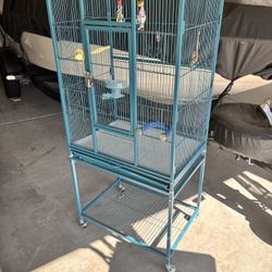Bird cage And stand 