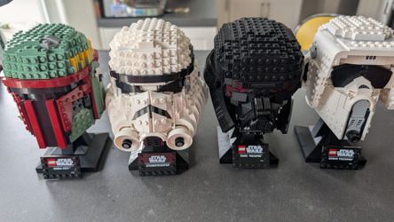 Lego Star Wars storm trooper moc helmet